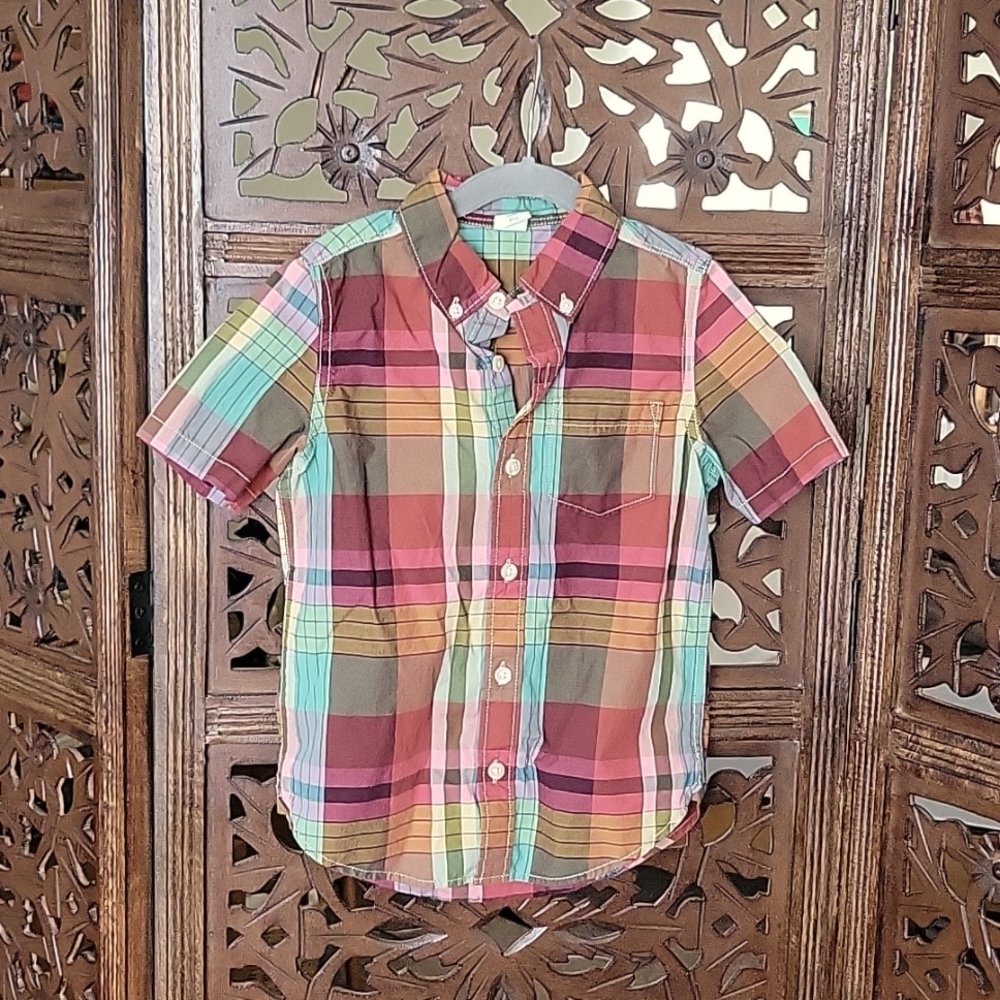 Gap Boys 5t plaid shirt